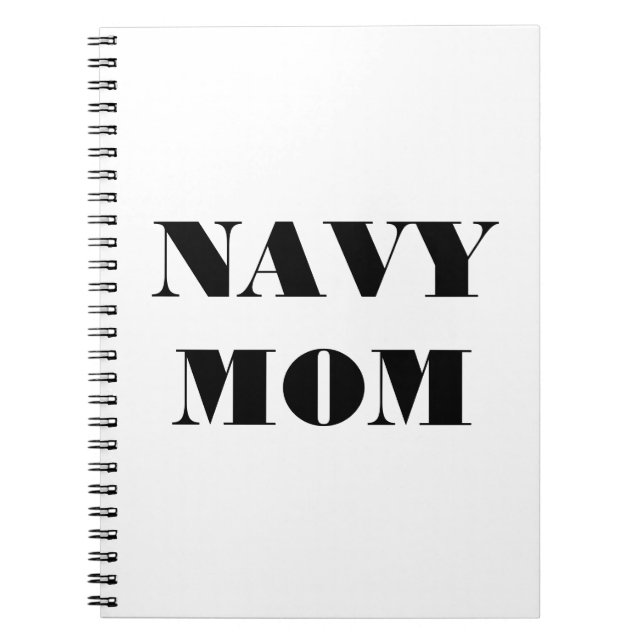 Notebook Navy Mum (Front)