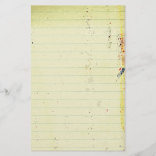 Notebook Paper Stationery