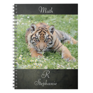 Notebook Photo tiger , animals 0254.
