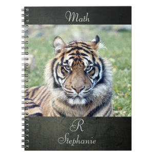 Notebook Photo tiger , animals 0255.