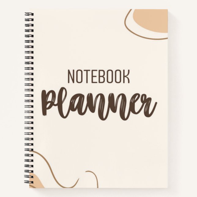  Notebook planner  (Front)