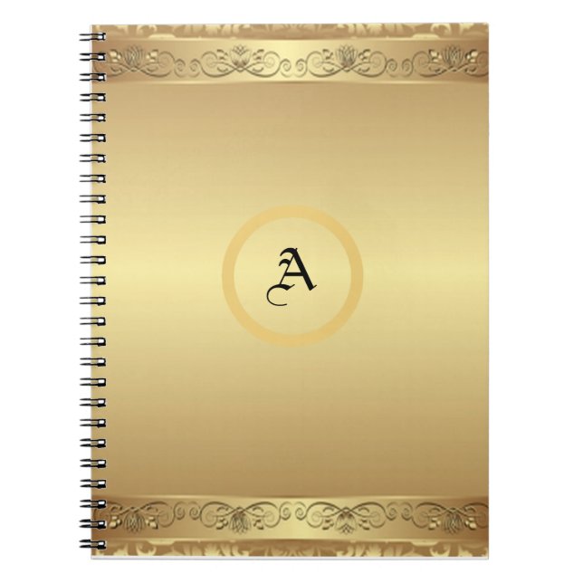 Notebook  Pocket monogramme luxury (Front)