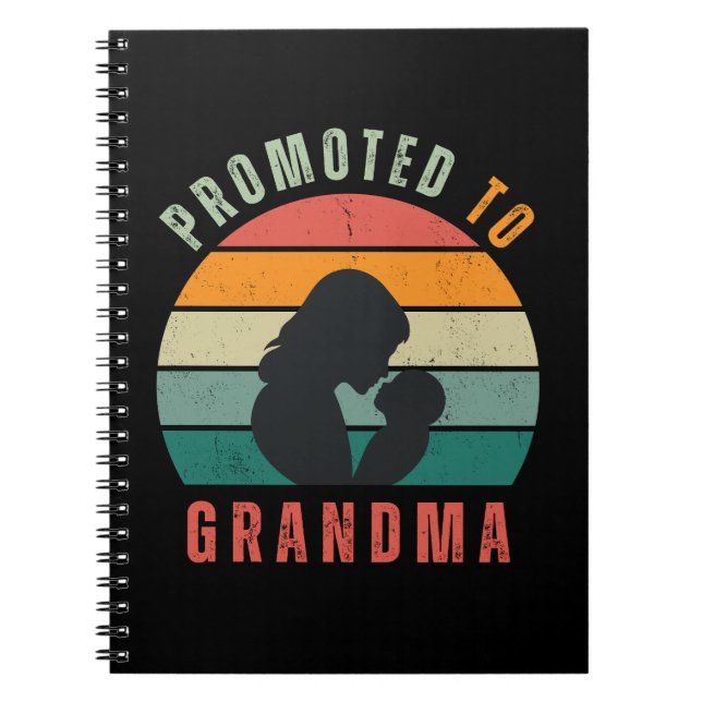Notebook - Promoted to Grandma (Front)