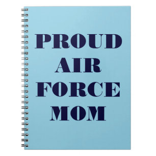 Notebook Proud Air Force Mum