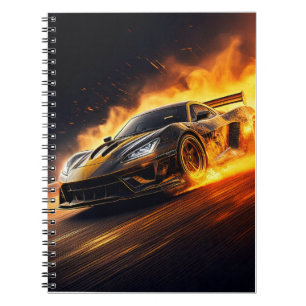 Notebook - racing car