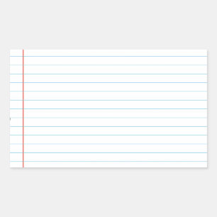 Notebook Rectangular Sticker