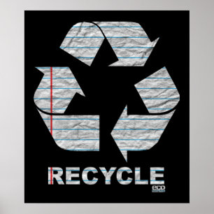Notebook Recycle Poster