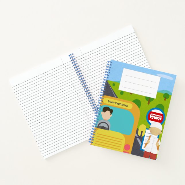 Notebook (School Bus) (Inside)