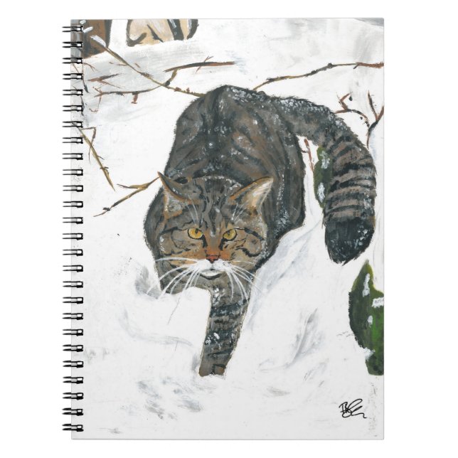 notebook - Scottish wildcat (Front)