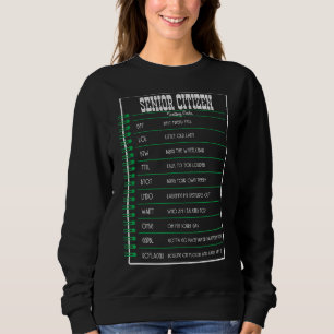 Notebook Senior Citizen Texting Code Old People Sweatshirt