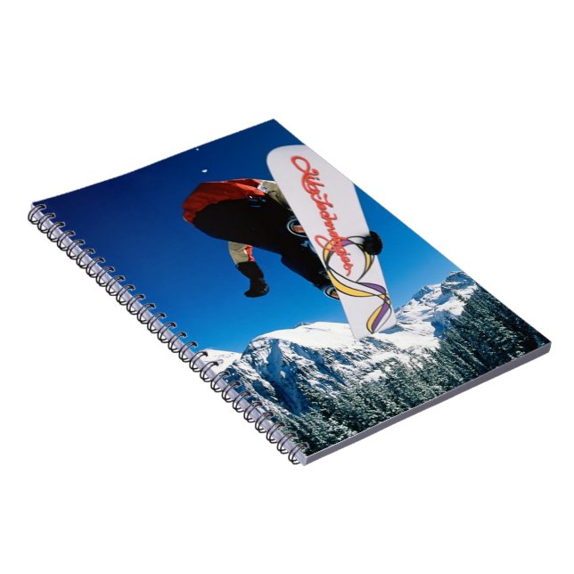 Notebook-Snowboarder Notebook (Right Side)