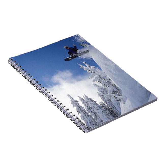 Notebook-Snowboarder Notebook (Right Side)