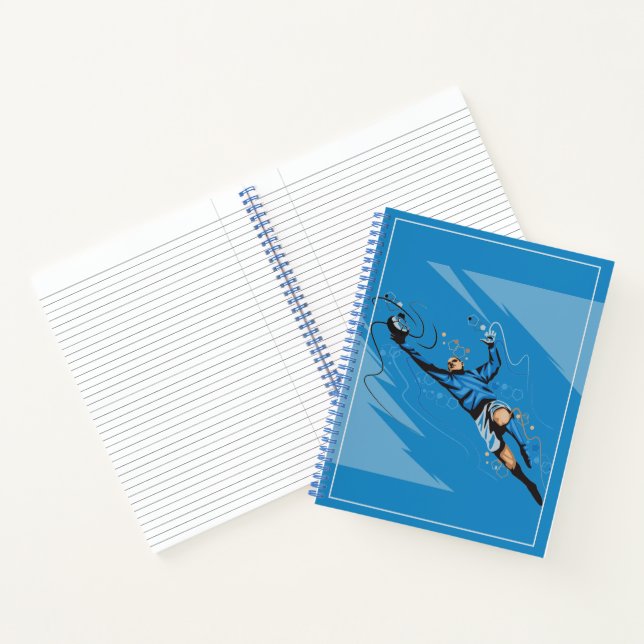 Notebook-Soccer Player Notebook (Inside)