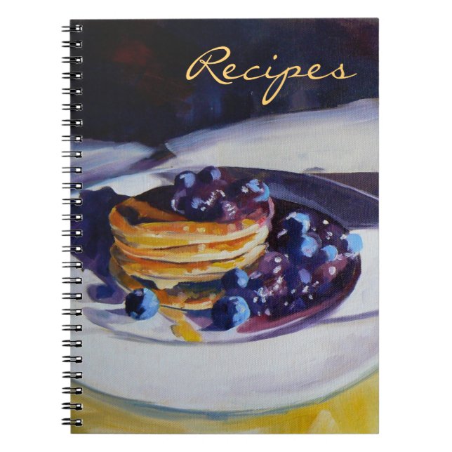Notebook Spiral - Recipes (Pancakes) (Front)