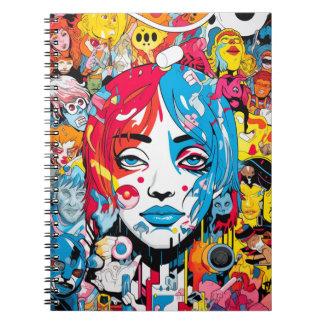 Notebook Terror Pop Art