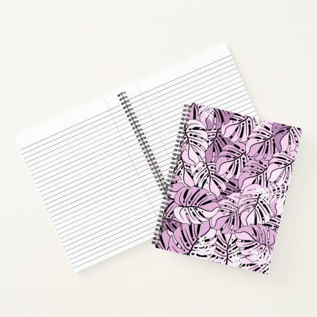Notebook-Tropical Leaves Notebook (Inside)