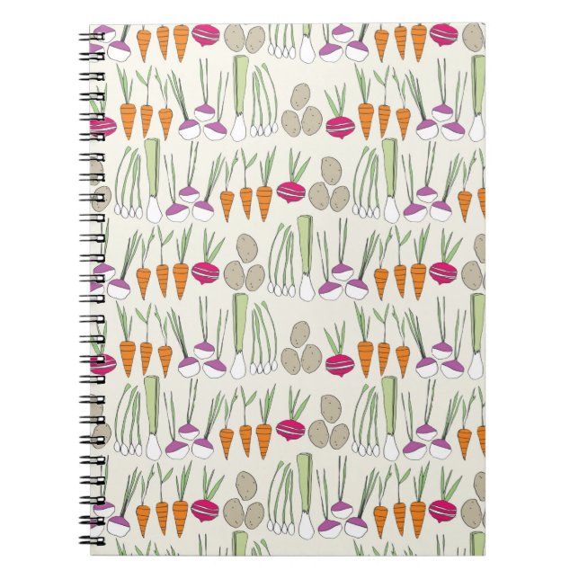 Notebook- Veggies! Notebook (Front)