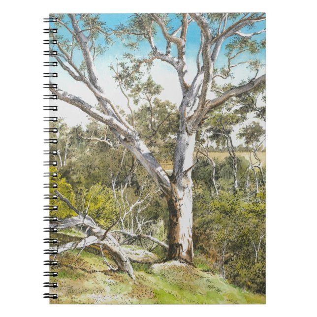 Notebook - 'Werribee River Gum' (Front)