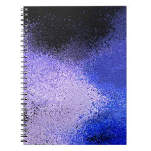 Notebook with abstract design