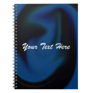 Notebook with Colourful Smudge Cover