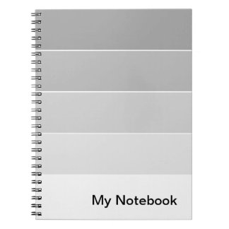 Notebook with Customisable Gradient Design