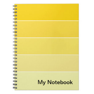 Notebook with Customisable Gradient Design