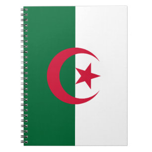 Notebook with Flag of Algeria