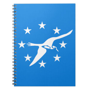 Notebook with Flag of Corpus Christi City