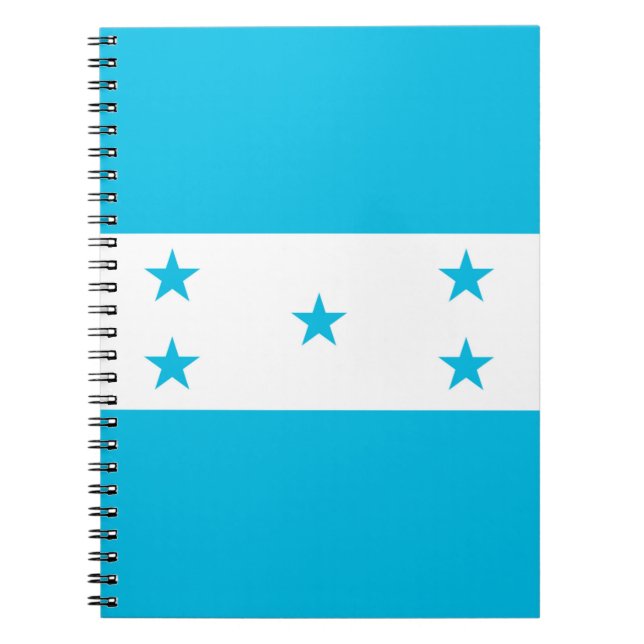 Notebook with Flag of Honduras (Front)
