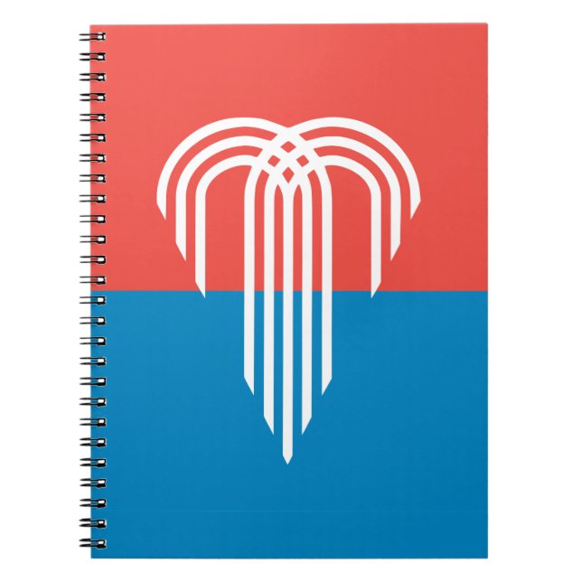 Notebook with flag of Kansas City (Front)