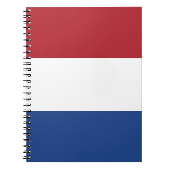 Notebook with Flag of Netherlands (Front)