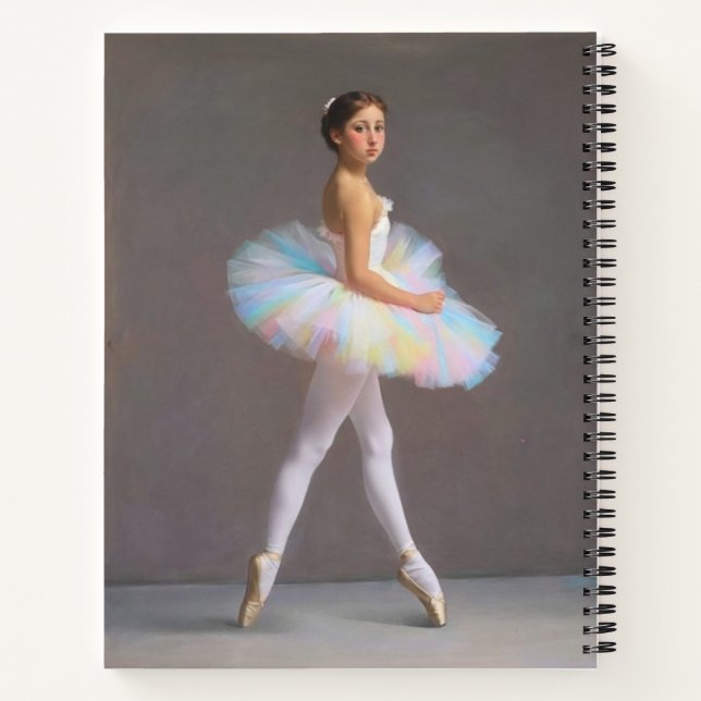 Notebook with Images of Dancers (Back)