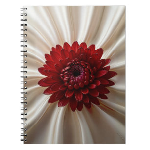 Notebook with Japanase Colours Abstract Design