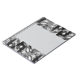 Notebook with "Lack of Blue" artwork
