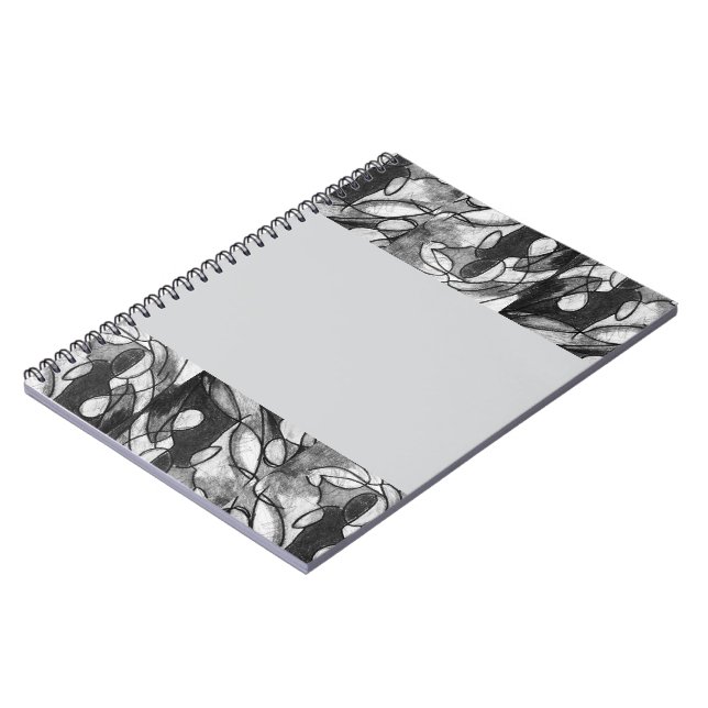Notebook with "Lack of Blue" artwork (Left Side)
