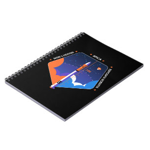 Notebook with Spica Mission patch