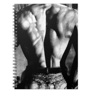 Notebooks Notebook Drawing Body Builder In Jeans
