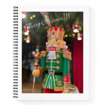 Notebooks with nutcracker