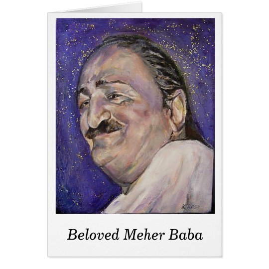 Notecard-- Beloved Meher Baba Card