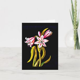 Notecard-Botanical Art-Mary Delany 3 Card