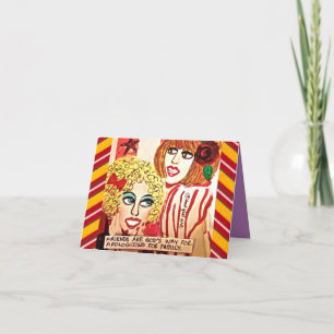 NOTECARD-FRIENDS ARE GOD'S WAY OF APOLOGIZING CARD