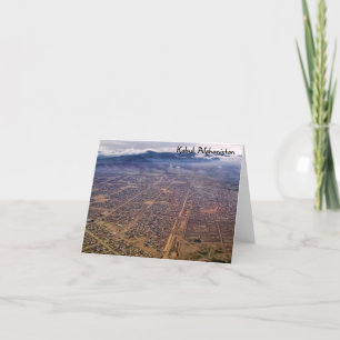 Notecard:  Kabul from above Card
