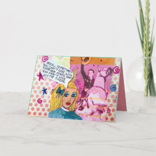 NOTECARD-MEN-SOMETIMES YOU CANT LIVE WITH THEM CARD