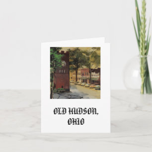 Notecard, Old Hudson Card
