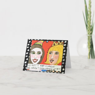 NOTECARD-US OLD? NO WAY! CARD