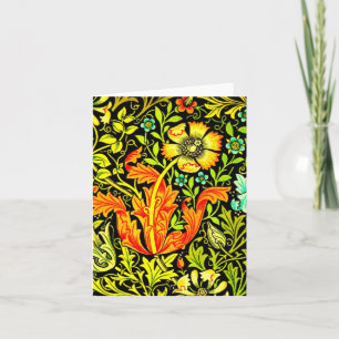 Notecard-Vintage Fabric/Fashion-William Morris 14 Card