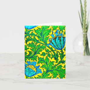Notecard-Vintage Fabric/Fashion-William Morris 2 Card