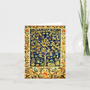 Notecard-Vintage Fabric/Fashion-William Morris 9 Card