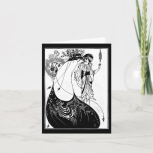 Notecard-Vintage Illustration-Aubrey Beardsley 5 Card