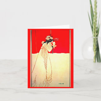 Notecard-Vintage Illustration-Aubrey Beardsley 8 Card